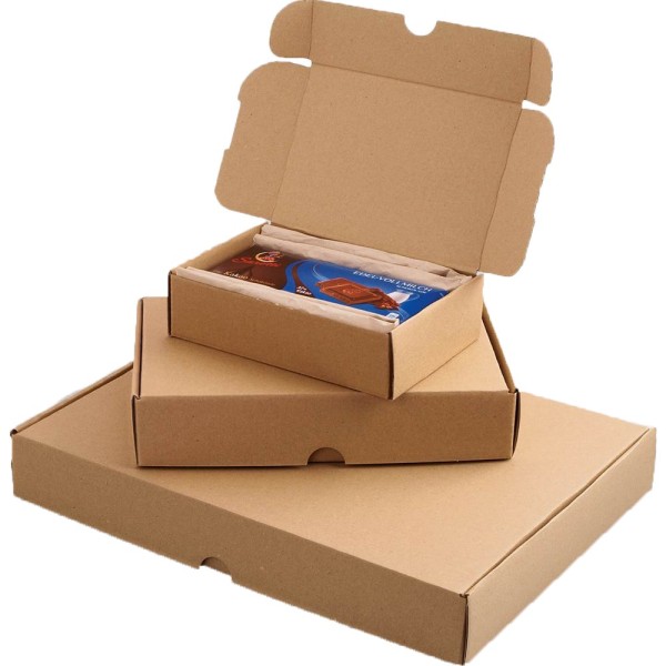 Maxibriefkarton 1 innen: 160x113x42mm außen175x115x45mm 25 Stk.
