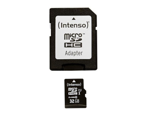 MicroSDHC 32GB Intenso Premium CL10 UHS-I +Adapter Blister