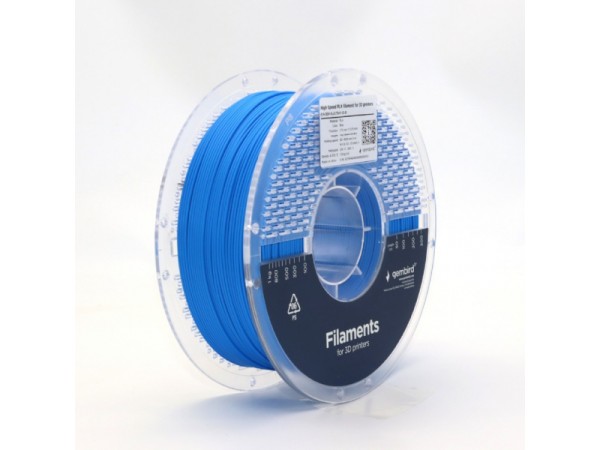 Gembird High Speed PLA Filament 1.75mm 1kg Blau - 3DP-PLA1.75HY-01-B