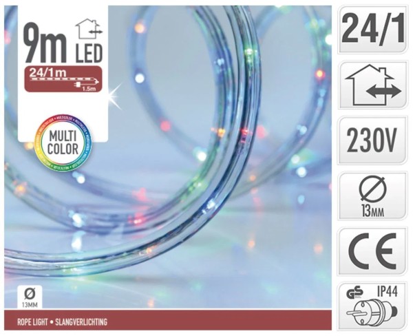 LICHTSCHLAUCH 9 METER LED BUNT