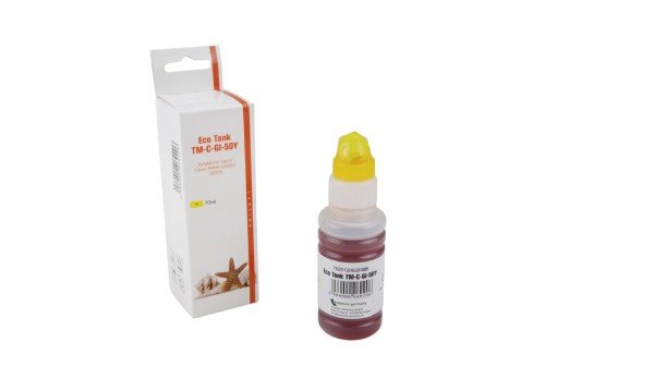 GI50Y Eco Tank Nachfüllflasche yellow Canon / 3405C001 / 70ml