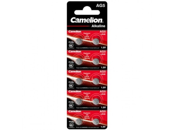 Batterie Camelion Alkaline AG5 0% Mercury/Hg (10 St.)