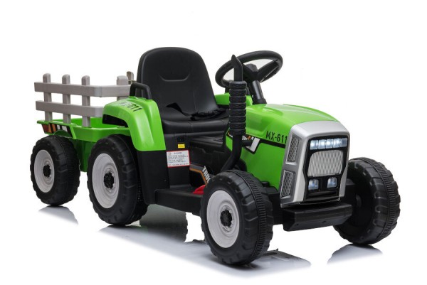 Elektro-Kinderfahrzeug Traktor mit Anhänger