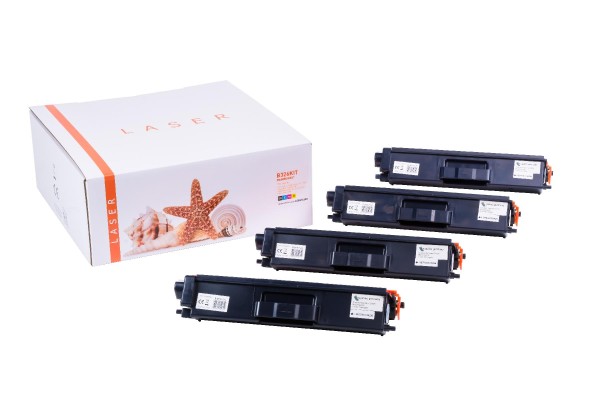 Brother TN-326 BK / TN326KIT kompatibel, Tonerkartusche mehrfarbig