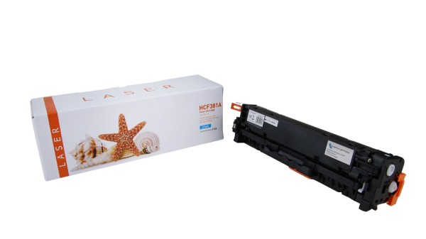 CF381A alternativ Toner cyan HP / CF381A / 312A / 2.700 Seiten