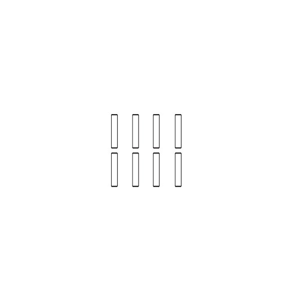 Stift 2x10 VE8 Tiger-Splinter Cocoon-Dakar Voltage-Major-Tiger-Hoolk Infect-Ripper