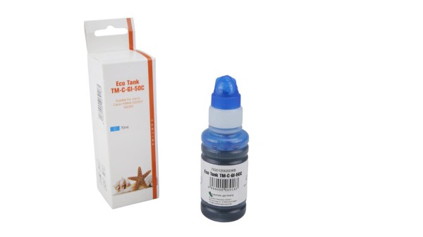 GI50C Eco Tank Nachfüllflasche cyan Canon / 3403C001 / 70ml