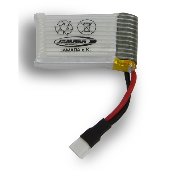 Lipo Lithium-Ion Polymer Akku 3,7V 300mAh 10C 2Pin 1,11Wh