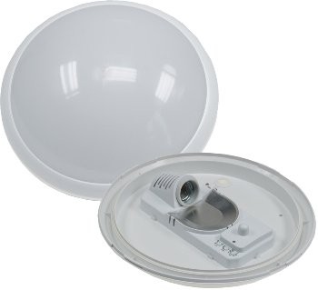 Deckenleuchte "LAGOA", IP44 - für 1x E27 mit HF-Bewegungsmelder