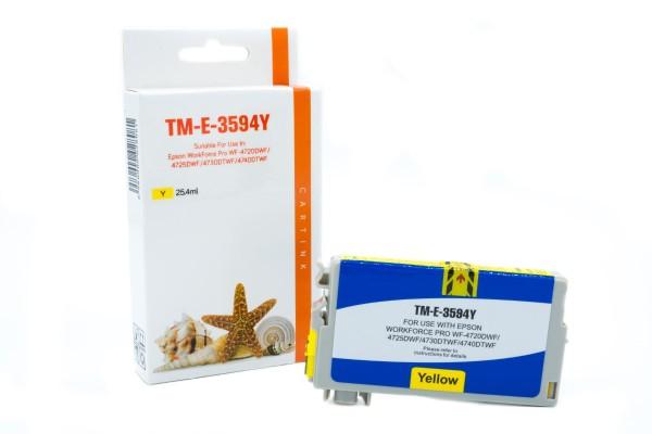 Epson C 13 T 35944010 / T3594 kompatibel, Tintenpatrone gelb, 1.900 Seiten