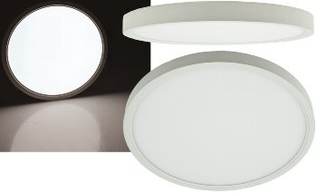 LED Deckenleuchte "Santano 24n" - Ø 30cm, 24W, 2350lm, 4200K neutralweiß