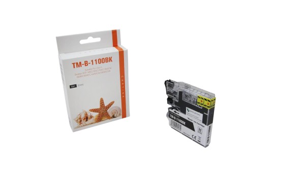 LC980/1100BK alternativ Tinte black / LC1100BK / 20ml