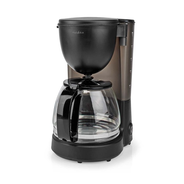 Kaffeemaschine | Filter Kaffee | 1.25 l | 10 Tassen | Warmhalten | Schwarz