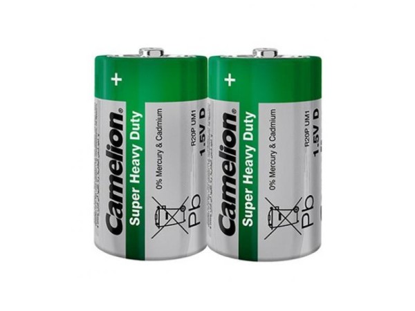 Batterie Camelion Super Heavy Duty Grün Mono D LR20 (2 St.)