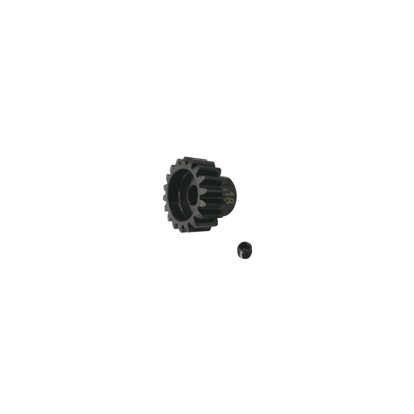 Motorritzel Brushl.Set 18Z. M1,0 5mm HN