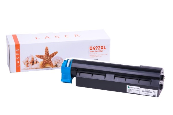 MB492XL alternativ Toner black OKI / 45807111 / 12.000 Seiten
