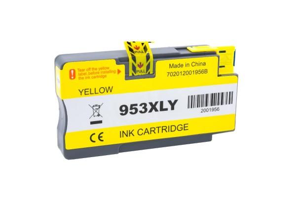 HP F6U18AE / HP953XLY kompatibel, Tintenpatrone gelb, 26ml