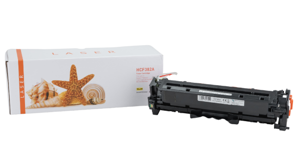 CF382A alternativ Toner yellow HP / CF382A / 312A / 2.700 Seiten