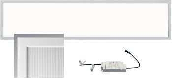 LED Licht-Panel "CTP-120 Office" neutral - 30x120cm, 4000K, 40W, 3850lm, UGR16