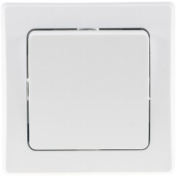 DELPHI Wechsel-Schalter - 250V~/ 10A, inkl. Rahmen, UP, weiß