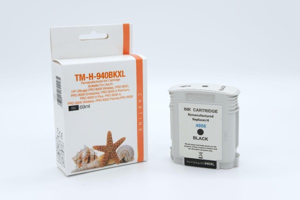940BKXL Refill Tinte black HP / C4906AE / 69ml