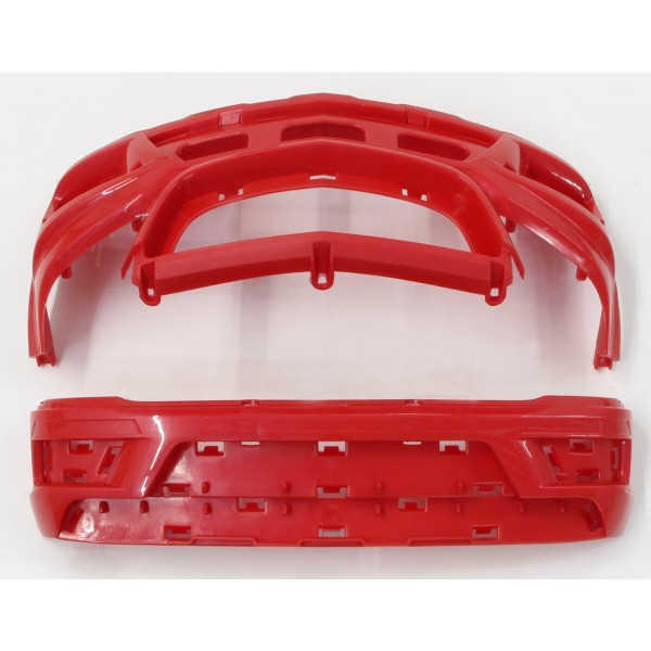 Stossstange Rutscher Mercedes-AMG GL63 vorne + hinten incl.Karoteile rot