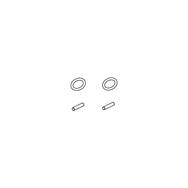 O-Ring+Stift BL8 VE4 für Radadapter