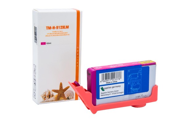 HP 3YL82AE / HP912XLM kompatibel, Refill-Patrone magenta, Supplies Germany